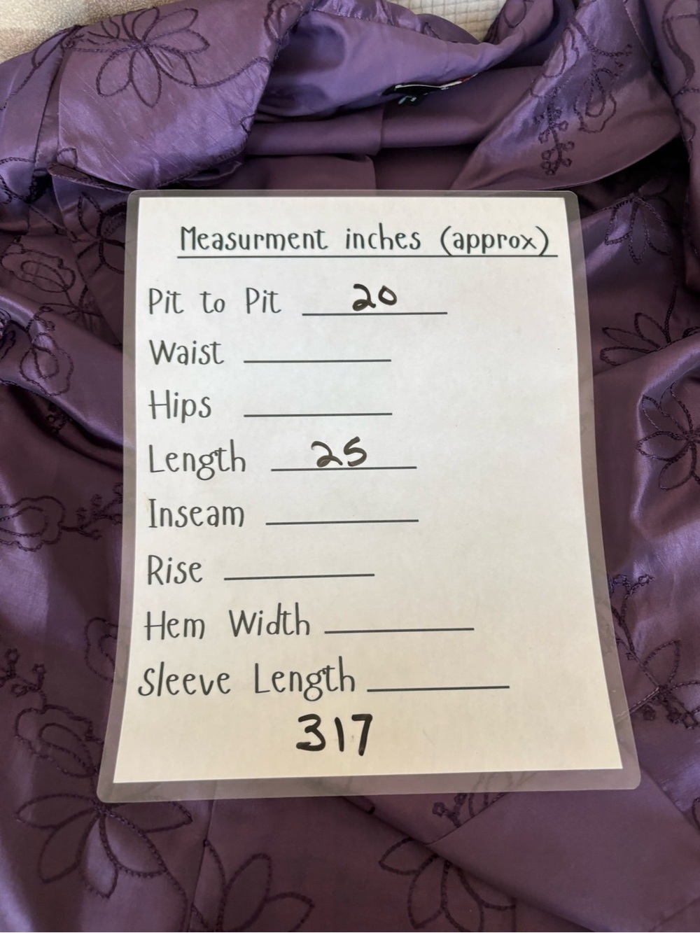 Laura Purple Floral faux taffeta Tie-Waist Blouse jacket Sz 8 quiet luxury - Picture 10 of 10